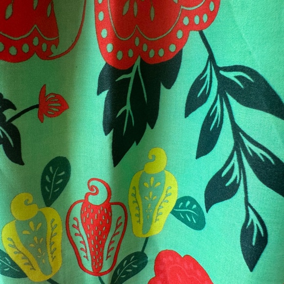 Farm Rio X Anthropologie Full Sleeved Maxi Dress Sz. XS - Picture 7 of 15